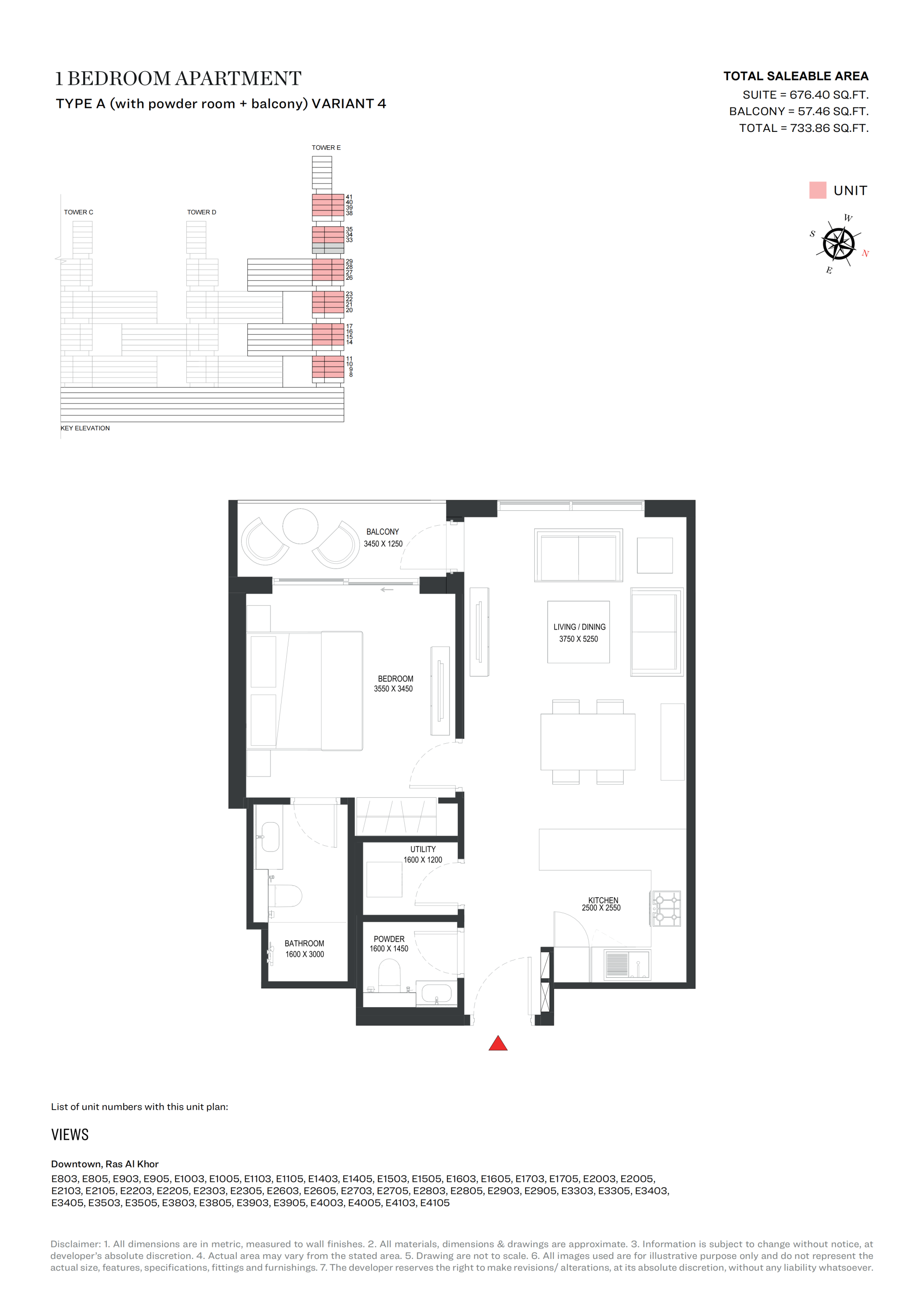 SO-E1605-Sobha One-Dubai