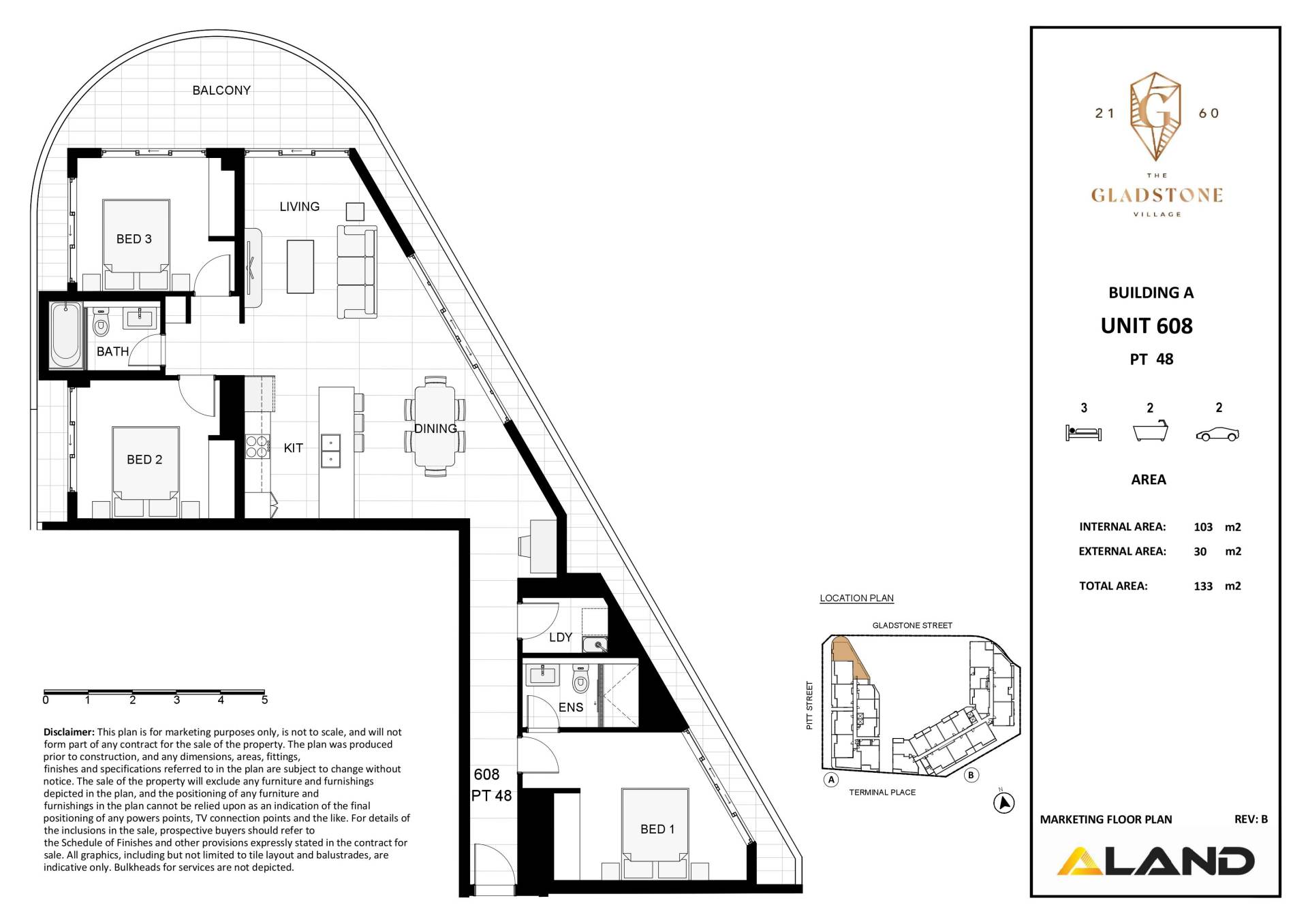 A-608-The Gladstone Village-Merrylands