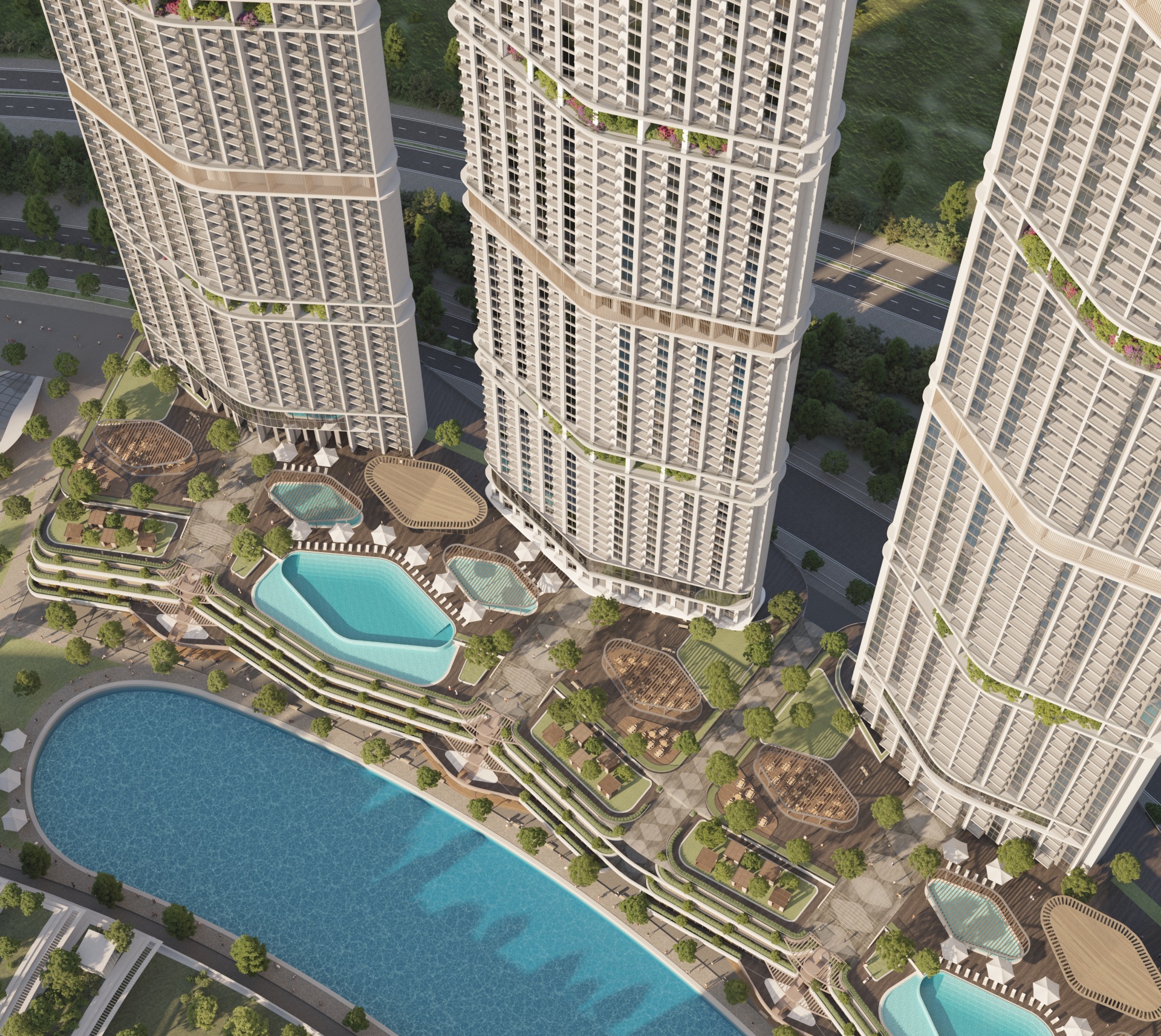 350 Riverside Crescent-Dubai - 58HG+33, Dubai, Dubai 